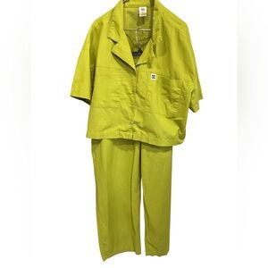 Lime Green Women's Pants & Jumpsuit Set